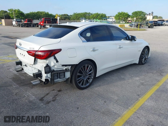 2020 Infiniti Q50 Red Sport 400 с VIN JN1FV7AP3LM630448, выставлен на аукционе IAAI как лот 41732776 с пробегом 35 161 миль миль и . История ставок и продаж доступна на DreamBid. Изображение 4.