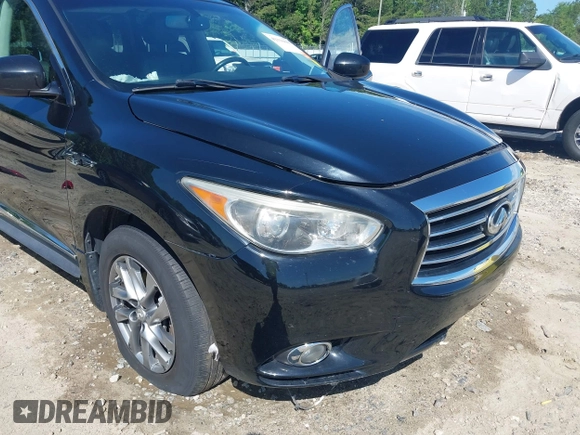 2015 Infiniti QX60 with VIN 5N1AL0MM4FC512551, listed as a IAAI auction lot 42336601 with 156,061 mi miles and . Bid and sale history available at DreamBid. Image 6.
