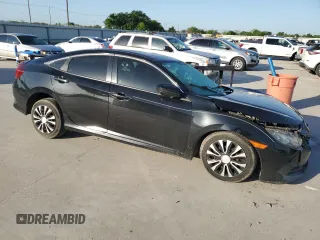2018 Honda Civic Sedan LX with VIN 2HGFC2F57JH561472, listed as a Copart auction lot 52611235 with 126,350 mi miles and Clean Title. Bid and sale history available at carsss.com. Image 4.