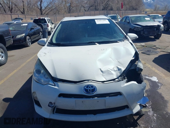 2014 Toyota Prius One with VIN JTDKDTB31E1566854, listed as a IAAI auction lot 41887601 with 232,066 mi miles and . Bid and sale history available at DreamBid. Image 13.