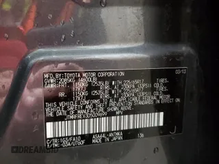 2013 Toyota RAV4 XLE с VIN JTMRFREV3D5009699, выставлен на аукционе Copart как лот 58484405 с пробегом 160 502 миль миль и Списание • Salvage title. История ставок и продаж доступна на DreamBid. Изображение 13.