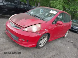 2008 Honda Fit Sport with VIN JHMGD386X8S064901, listed as a IAAI auction lot 42097535 with 221,759 mi miles. Bid and sale history available at carsss.com. Image 2.