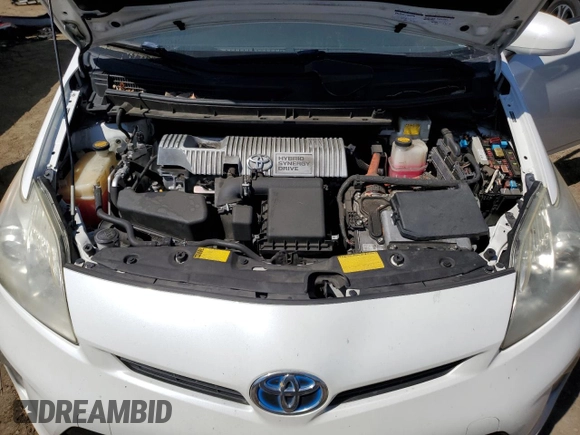 2012 Toyota Prius One with VIN JTDKN3DU5C5466250, listed as a Copart auction lot 54937105 with 221,871 mi miles and Salvage Title. Bid and sale history available at DreamBid. Image 11.
