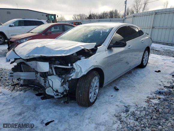 2022 Chevrolet Malibu LT with VIN 1G1ZD5ST2NF116801, listed as a Copart auction lot 44504395 with 0 mi miles and Non Repairable. Bid and sale history available at carsss.com. Image 1.