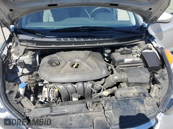 2013 Hyundai Elantra GLS with VIN 5NPDH4AE2DH170591, listed as a Copart auction lot 64771405 with 99,651 mi miles and Salvage title. Bid and sale history available at DreamBid. Image 11.