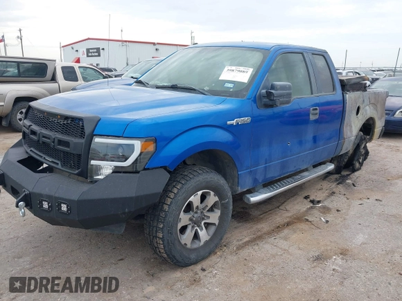 2012 Ford F-150 XL with VIN 1FTFX1EF1CFB64545, listed as a IAAI auction lot 39879089 with 1 mi miles. Bid and sale history available at carsss.com. Image 2.