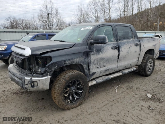 2020 Toyota Tundra 4WD SR5 with VIN 5TFDY5F10LX905664, listed as a Copart auction lot 43114045 with 59,322 mi miles and Salvage Title. Bid and sale history available at carsss.com. Image 1.