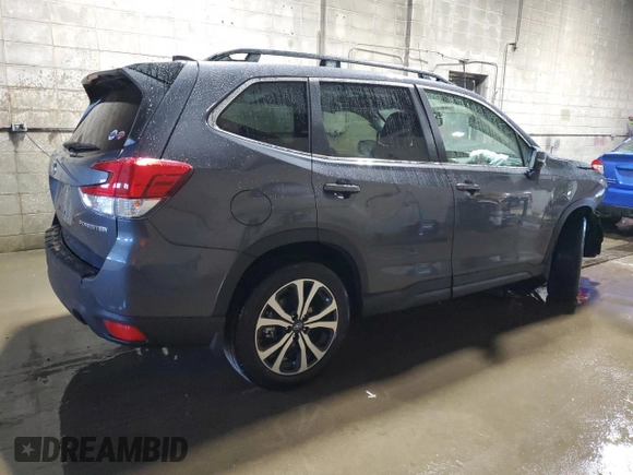 2024 Subaru Forester Limited с VIN JF2SKAKC0RH447993, выставлен на аукционе Copart как лот 56210075 с пробегом 5 496 миль миль и Списание • Salvage title. История ставок и продаж доступна на DreamBid. Изображение 3.
