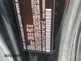 2015 BMW 2 Series 228i with VIN WBA1K5C52FV474012, listed as a Copart auction lot 73830094 with Not provided miles and Non repairable. Bid and sale history available at DreamBid. Image 13.