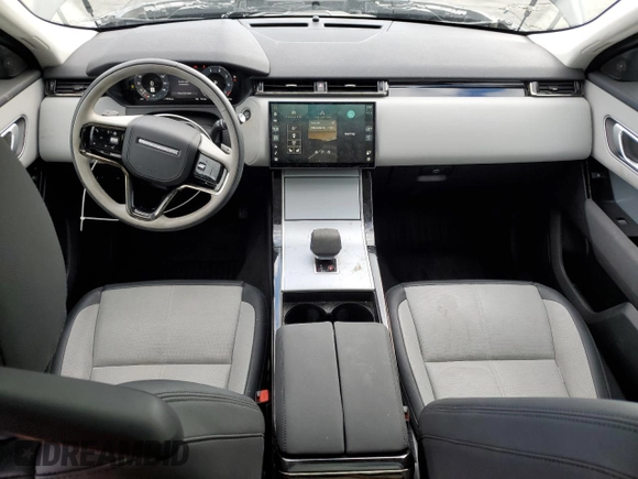 2025 Land Rover Range Rover Velar S with VIN SALYJ2EX8SA393852, listed as a Copart auction lot 44958965 with 5,818 mi miles and Salvage title. Bid and sale history available at DreamBid. Image 8.
