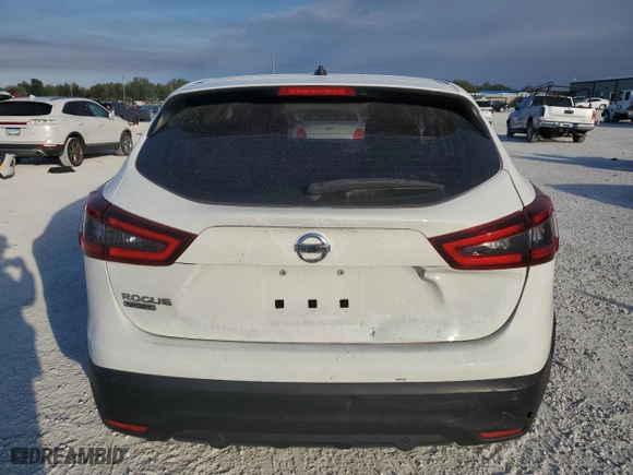 2022 Nissan Rogue Sport S with VIN JN1BJ1AV7NW341800, listed as a Copart auction lot 41678575 with 68,093 mi miles and Salvage Title. Bid and sale history available at carsss.com. Image 6.