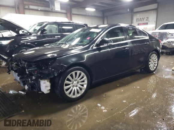 2012 Buick Regal with VIN 2G4GR5EK0C9208302, listed as a Copart auction lot 45294495 with 201,083 mi miles and Salvage Title. Bid and sale history available at carsss.com. Image 1.