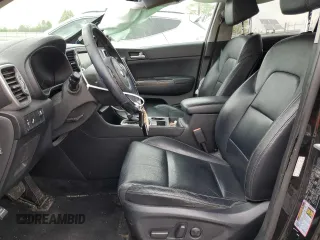 2017 Kia Sportage EX with VIN KNDPNCAC7H7151575, listed as a Copart auction lot 55811405 with 185,728 mi miles and Salvage title. Bid and sale history available at DreamBid. Image 7.