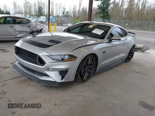 2019 Ford Mustang GT with VIN 1FA6P8CF6K5162876, listed as a IAAI auction lot 41932663 with 20,242 mi miles. Bid and sale history available at carsss.com. Image 18.