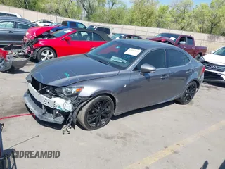 2014 Lexus IS 250 with VIN JTHBF1D27E5021235, listed as a IAAI auction lot 42047503 with 223,521 mi miles and . Bid and sale history available at DreamBid. Image 17.