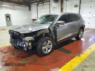 2024 Acura MDX с VIN 5J8YE1H34RL034268, выставлен на аукционе Copart как лот 52092855 с пробегом 13 821 миль миль и Списание • Salvage title. История ставок и продаж доступна на DreamBid. Изображение 1.