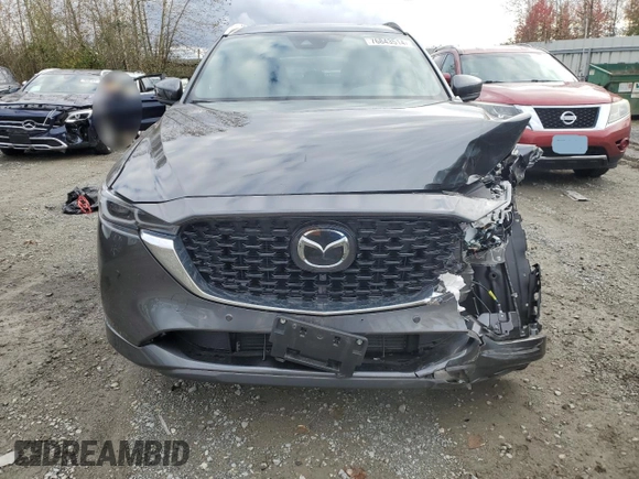 2023 Mazda CX-5 Signature with VIN JM3KFBXY3P0136316, listed as a Copart auction lot 76843514 with 15,932 mi miles and Salvage Title. Bid and sale history available at carsss.com. Image 5.