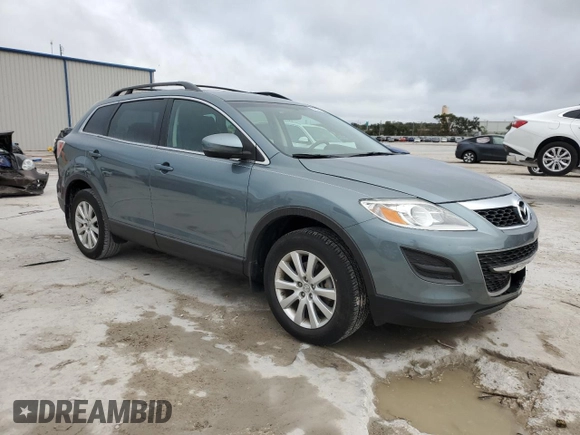 2010 Mazda CX-9 Sport with VIN JM3TB2MA5A0209782, listed as a Copart auction lot 84905844 with 124,905 mi miles and Salvage Title. Bid and sale history available at carsss.com. Image 4.