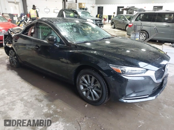 2021 Mazda 6 Sport with VIN JM1GL1UM9M1613243, listed as a IAAI auction lot 41738828 with 35,816 mi miles. Bid and sale history available at carsss.com. Image 1.