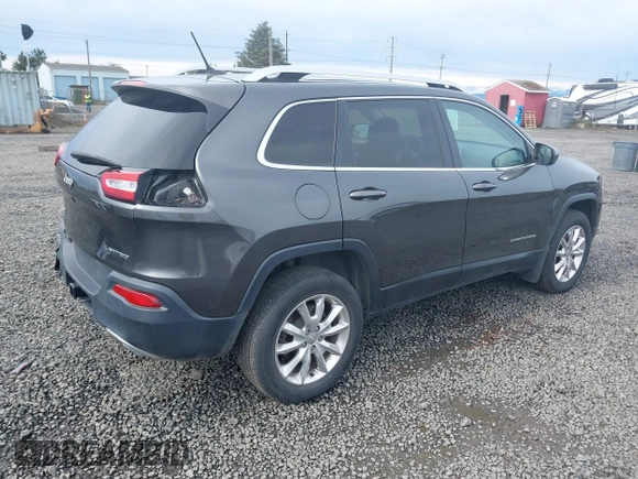 2015 Jeep Cherokee Limited with VIN 1C4PJMDS5FW550282, listed as a IAAI auction lot 41796297 with 96,374 mi miles and . Bid and sale history available at DreamBid. Image 4.