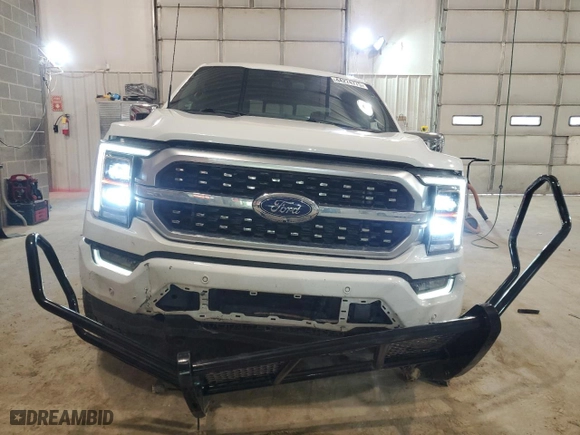 2022 Ford F-150 XL with VIN 1FTFW1E87NFA70595, listed as a Copart auction lot 44274775 with 46,562 mi miles and Salvage Title. Bid and sale history available at carsss.com. Image 5.