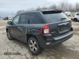 2016 Jeep Compass High Altitude Edition with VIN 1C4NJDEB8GD793474, listed as a Copart auction lot 50411085 with 73,640 mi miles and Salvage Title. Bid and sale history available at carsss.com. Image 2.