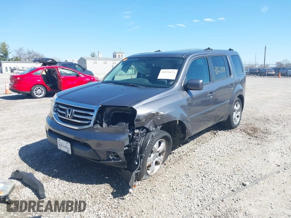2014 Honda Pilot EX-L with VIN 5FNYF4H50EB050091, listed as a IAAI auction lot 41821874 with 133,407 mi miles. Bid and sale history available at carsss.com. Image 21.
