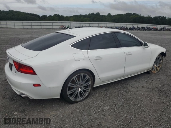 2014 Audi A7 3.0 Premium Plus with VIN WAUWGAFC5EN007403, listed as a Copart auction lot 66097684 with 147,653 mi miles and Salvage Title. Bid and sale history available at carsss.com. Image 3.