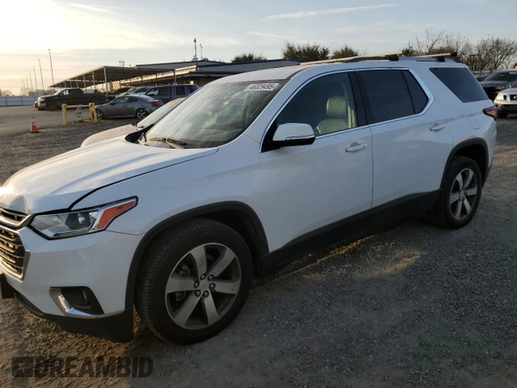 2018 Chevrolet Traverse LT Leather with VIN 1GNEVHKW1JJ193110, listed as a Copart auction lot 46329495 with 177,883 mi miles and Salvage Title. Bid and sale history available at carsss.com. Image 1.
