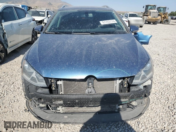 2015 Volkswagen Golf SportWagen TDI S with VIN 3VWCA7AU1FM516407, listed as a Copart auction lot 61723174 with 159,707 mi miles and Salvage Title. Bid and sale history available at carsss.com. Image 5.