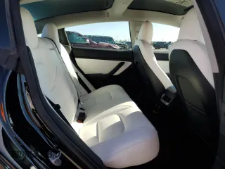 2019 Tesla Model 3 Mid Range with VIN 5YJ3E1EA6KF302273, listed as a Copart auction lot 46649115 with 120,412 mi miles and Salvage Title. Bid and sale history available at DreamBid. Image 11.