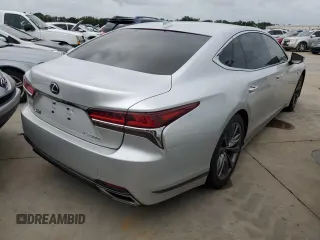2018 Lexus LS with VIN JTHB51FF0J5000871, listed as a Copart auction lot 75030744 with 46,948 mi miles and Non Repairable. Bid and sale history available at carsss.com. Image 3.