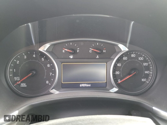 2019 Chevrolet Equinox LT with VIN 2GNAXLEX9K6306204, listed as a Copart auction lot 67981034 with 69,896 mi miles and Salvage Title. Bid and sale history available at DreamBid. Image 9.