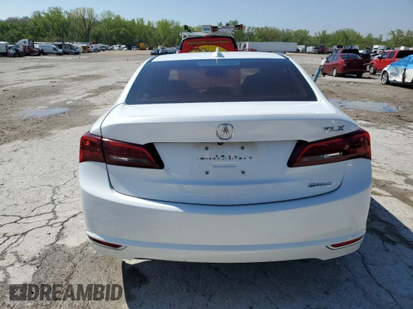2016 Acura TLX Technology with VIN 19UUB3F5XGA001811, listed as a Copart auction lot 53371485 with Not provided miles and Salvage title. Bid and sale history available at DreamBid. Image 6.