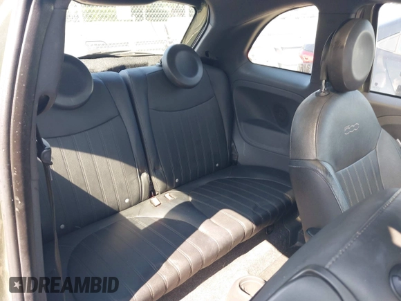 2012 FIAT 500 Sport with VIN 3C3CFFBR6CT371038, listed as a IAAI auction lot 42458732 with 92,426 mi miles and . Bid and sale history available at DreamBid. Image 8.