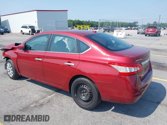 2015 Nissan Sentra SV z VIN 3N1AB7AP9FL692616, wystawiony jako IAAI lot #42410465 z przebiegiem 154 593 mil mil oraz . Historia ofert i sprzedaży dostępna na DreamBid. Obrazek 3.