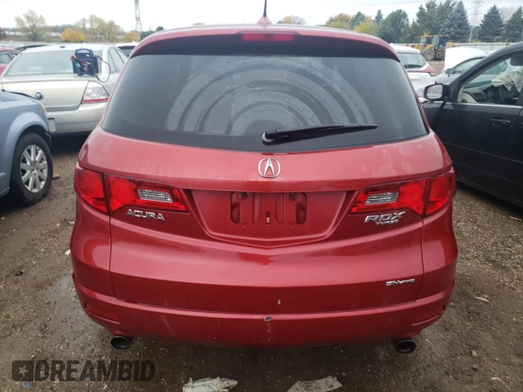 2007 Acura RDX Technology with VIN 5J8TB18527A013366, listed as a Copart auction lot 73726363 with 167,334 mi miles and Salvage Title. Bid and sale history available at DreamBid. Image 6.