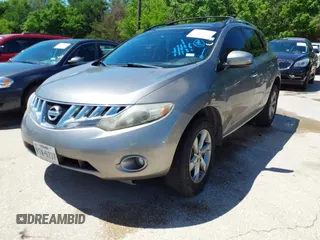 2010 Nissan Murano S with VIN JN8AZ1MU8AW018956, listed as a IAAI auction lot 42088095 with 151,844 mi miles. Bid and sale history available at carsss.com. Image 2.