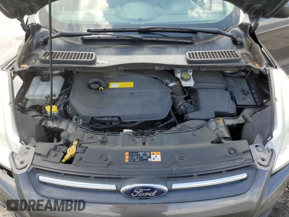 2015 Ford Escape SE with VIN 1FMCU9GX6FUB34954, listed as a Copart auction lot 53624795 with 93,276 mi miles and Salvage Title. Bid and sale history available at DreamBid. Image 12.