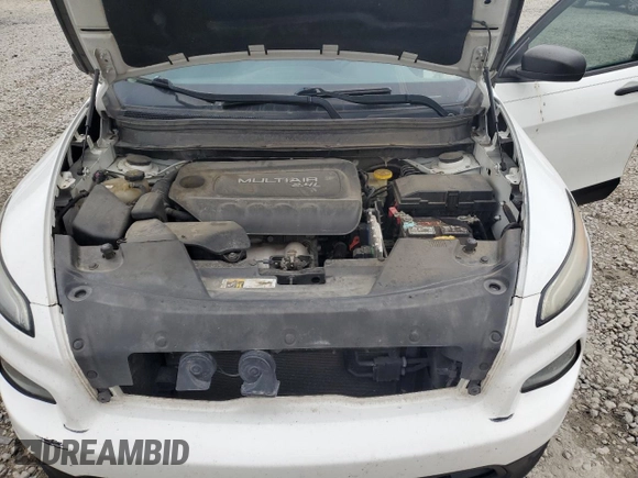 2016 Jeep Cherokee Sport with VIN 1C4PJLAB3GW230202, listed as a Copart auction lot 55849105 with 89,341 mi miles and Salvage title. Bid and sale history available at DreamBid. Image 12.