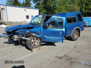 2002 Ford Ranger XLT Off-Road with VIN 1FTZR45U02PA35583, listed as a Copart auction lot 55477815 with 194,401 mi miles and Salvage title. Bid and sale history available at DreamBid. Image 1.