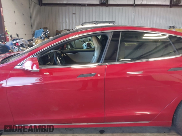 2016 Tesla Model S 90D with VIN 5YJSA1E24GF141543, listed as a IAAI auction lot 42045333 with Not Provided miles and . Bid and sale history available at DreamBid. Image 14.