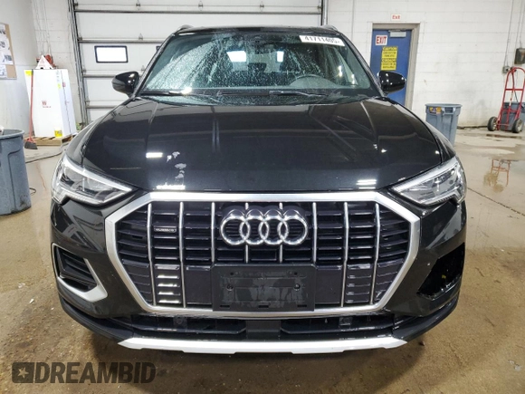 2019 Audi Q3 Premium Plus with VIN WA1BECF32K1086531, listed as a Copart auction lot 41711405 with 49,934 mi miles and Salvage Title. Bid and sale history available at carsss.com. Image 5.