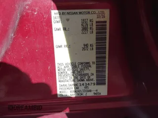 2017 Nissan Altima SR с VIN 1N4AL3APXHC143479, выставлен на аукционе IAAI как лот 42329830 с пробегом 159 960 миль миль и . История ставок и продаж доступна на DreamBid. Изображение 9.