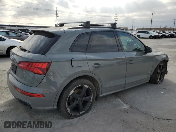 2019 Audi SQ5 Premium Plus with VIN WA1B4AFY4K2060624, listed as a Copart auction lot 47806283 with 30,071 mi miles. Bid and sale history available at carsss.com. Image 3.