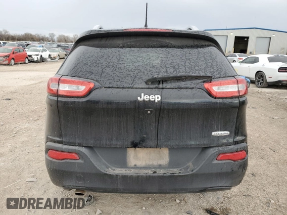 2018 Jeep Cherokee Latitude с VIN 1C4PJLCB6JD565079, выставлен на аукционе Copart как лот 88701235 с пробегом Не указан миль и Списание • Salvage title. История ставок и продаж доступна на DreamBid. Изображение 6.