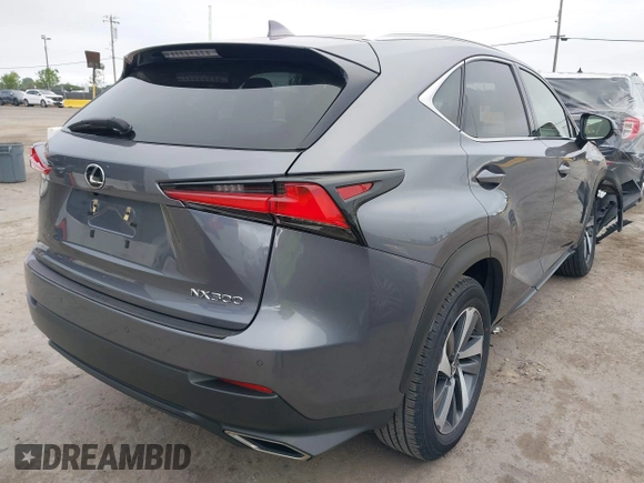 2018 Lexus NX with VIN JTJBARBZ4J2159340, listed as a IAAI auction lot 42077081 with 36,680 mi miles. Bid and sale history available at carsss.com. Image 4.
