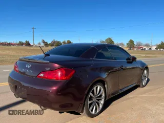 2010 Infiniti G37 Convertible with VIN JN1CV6FE1AM352098, listed as a Copart auction lot 53353775 with 90,111 mi miles and Clean Title. Bid and sale history available at carsss.com. Image 4.