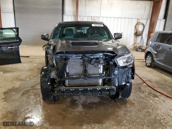 2022 Toyota Tacoma 4WD SR with VIN 3TMCZ5AN8NM515407, listed as a Copart auction lot 48948065 with 55,999 mi miles and Salvage Title. Bid and sale history available at carsss.com. Image 5.