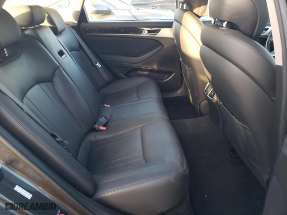 2017 Genesis G80 3.8L with VIN KMHGN4JE3HU203160, listed as a Copart auction lot 40464484 with 84,936 mi miles. Bid and sale history available at carsss.com. Image 10.
